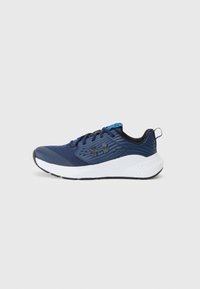 CHARGED COMMIT TR 4 - Chaussures fitness - washed navy/distant gray /black
