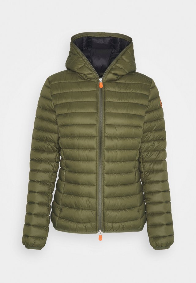 Wunderschne Winterjacke Damen Olivgrn Bild