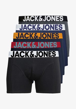 Jack & Jones, SOLID 5 ER Pack - Kurze Boxershorts - 5er pack mix 5