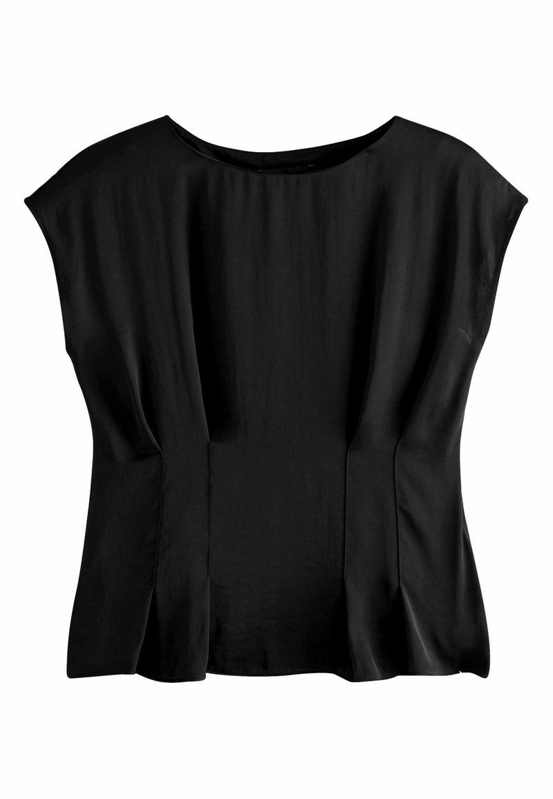 Next T-shirt print zwart