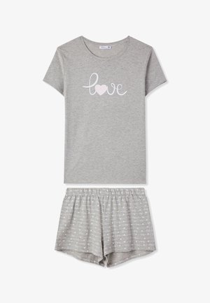 Terranova, STAMPA SET - Pigiama - grigio chiaro melange