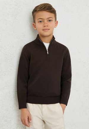 HALL - Pulover - chocolate brown