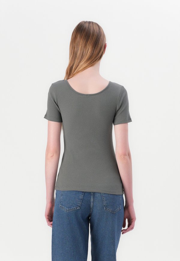 PCKITTE - Basic T-shirt - castor gray4