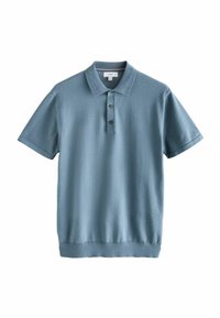 SHORT SLEEVE REGULAR FIT - Polokošeľa - slate blue