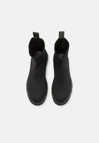 Even&Odd Wide Fit Botine cu platformă - black