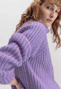 hessnatur Strickpullover - flieder