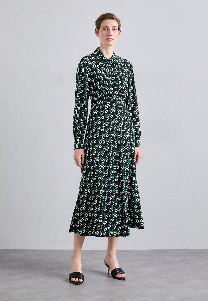 Diane von Furstenberg TORI DRESS - Tričkové šaty - black