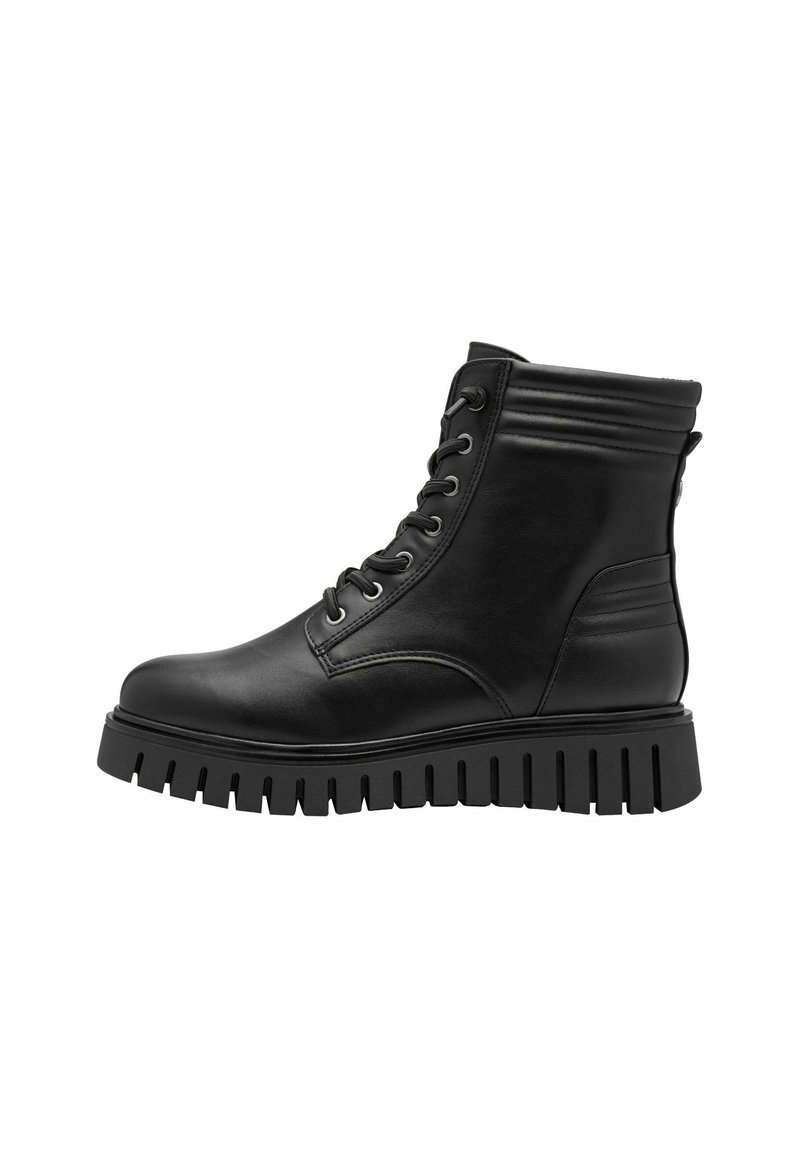 Marco Tozzi Bottines compensées - black