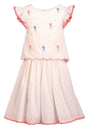 Freizeitkleid - neon orange