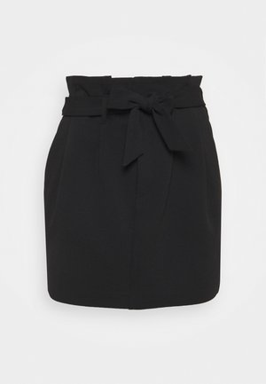 ONLY ONLCAROLINA SKIRT - Minissaia - black