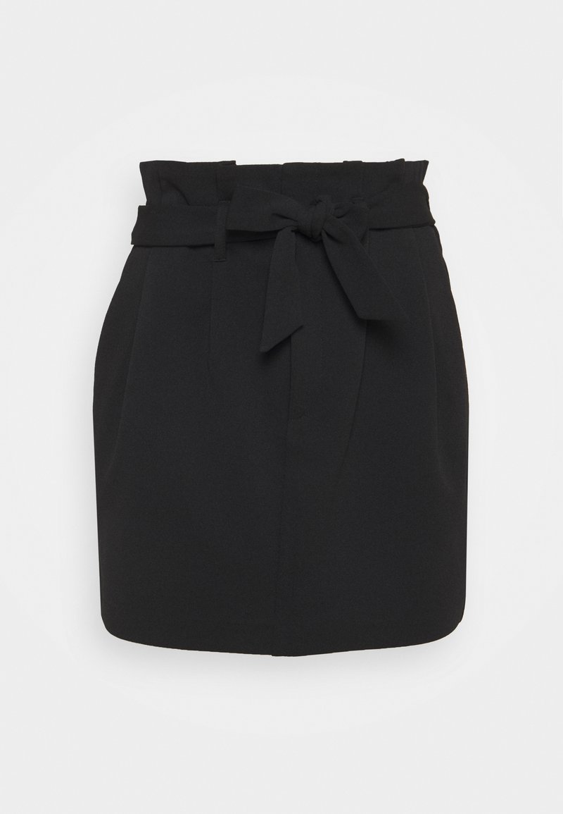 ONLY ONLCAROLINA SKIRT - Minissaia - black