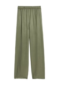 Marks & Spencer WIDE LEG PALAZZO - Kalhoty - khaki