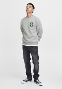 Blend BHSWEATSHIRT - Felpa - stone mix