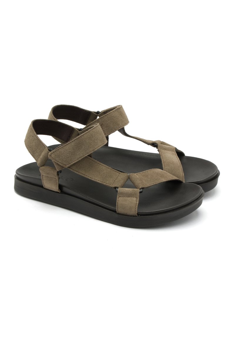 Herren Sandalen | RYŁKO IDXS50 Riemensandalette olive/oliv - SQ09247 Herren Sandalen | RYŁKO IDXS50 Riemensandalette olive/oliv - SQ09247