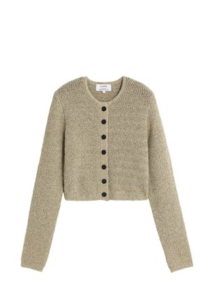 RUSTIC - Strickjacke - taupe