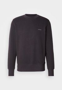 LABEL CREW NECK - Športni pulover - phantom