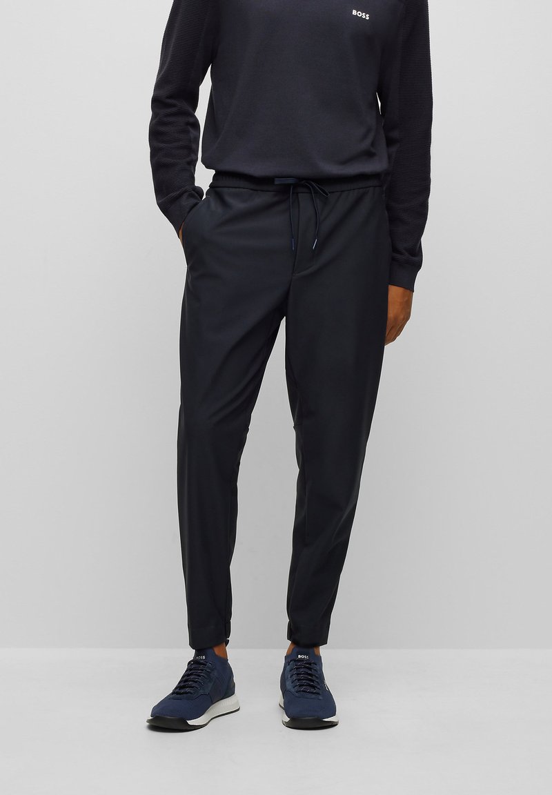 BOSS THERMO T FLEX Tracksuit bottoms dark blue Zalando.co.uk