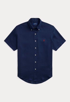 CUSTOM FIT LINEN SHIRT - Košile - newport navy