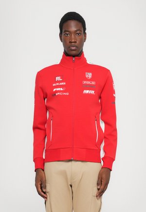 Sweat zippé - red