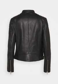 Belstaff NEW MOLLISON JACKET - Δερμάτινο μπουφάν - black