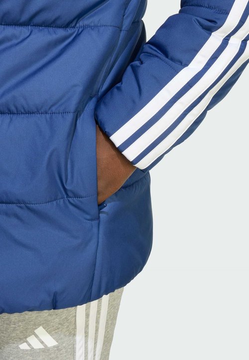 adidas JUNIOR UNISEX - Chaqueta de invierno - dark blue white — photo 6