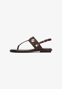 No seleccionado, dark brown