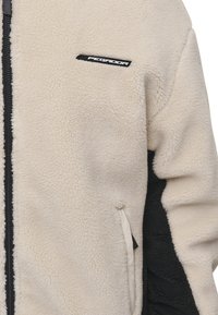 Pegador ABSECON JACKET - Fleecejas - light beige/black