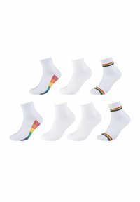 camano - ONLINE UNISEX CA SOFT QUARTER 7PACK - Ponožky - rainbow Miniatura obrázku 1