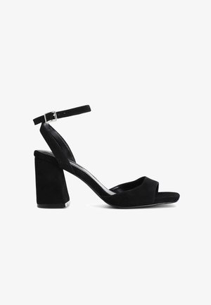 CAFèNOIR, CAFÈ NOIR - SANDALI IN PELLE PER DONNA - Sandali - black