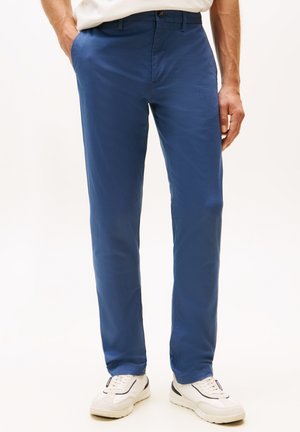 BLEECKER PRINTED STRUCTURE  - Chinos - aegean sea