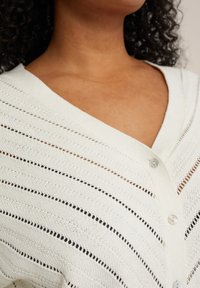 WE Fashion CURVE - Kardigán - white