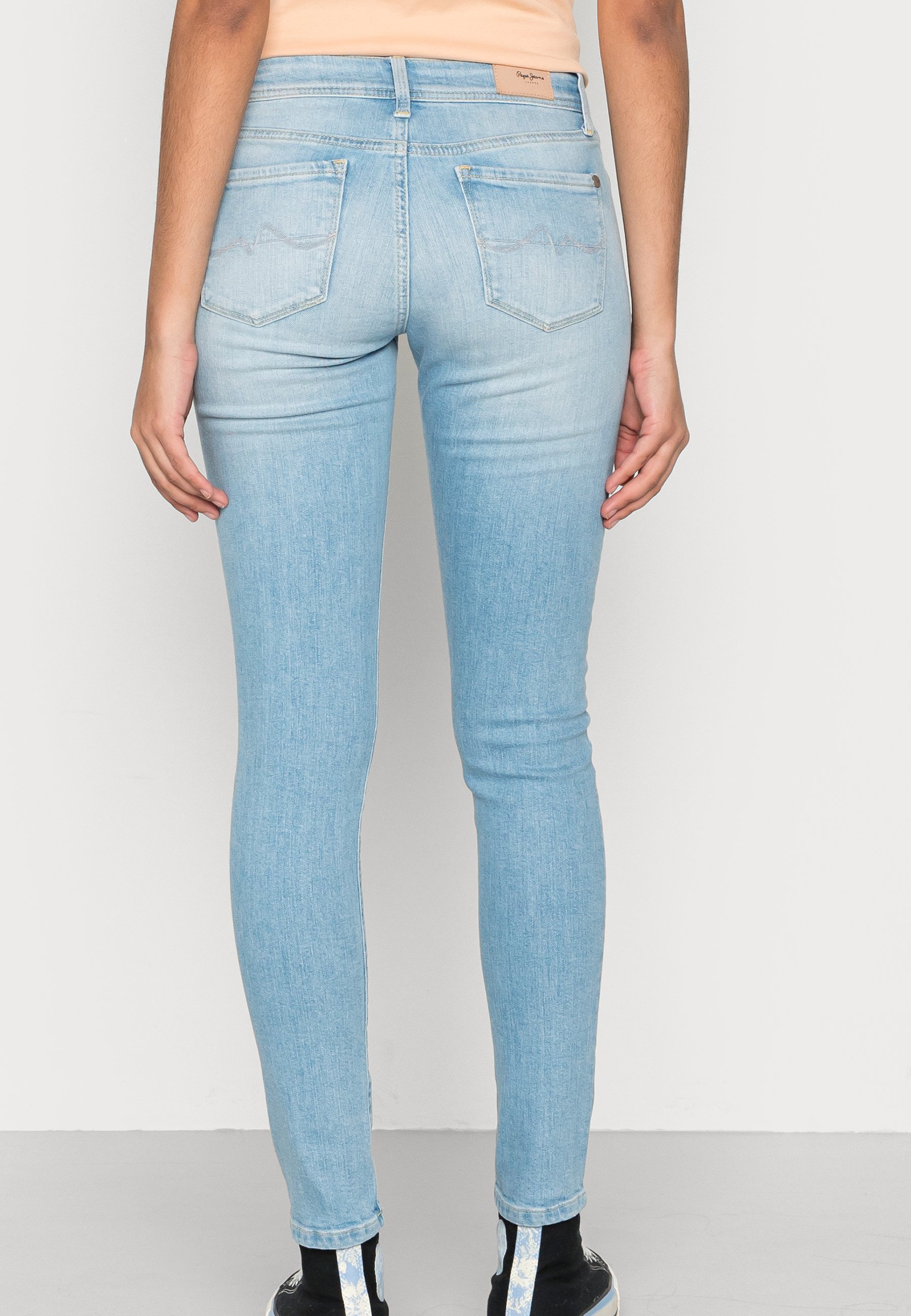 Pepe Jeans SOHO - Jeans Skinny Fit - denim/light-blue denim - Zalando.co.uk