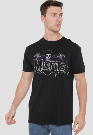 Print T-shirt - black