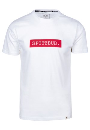 Print T-shirt - weiß