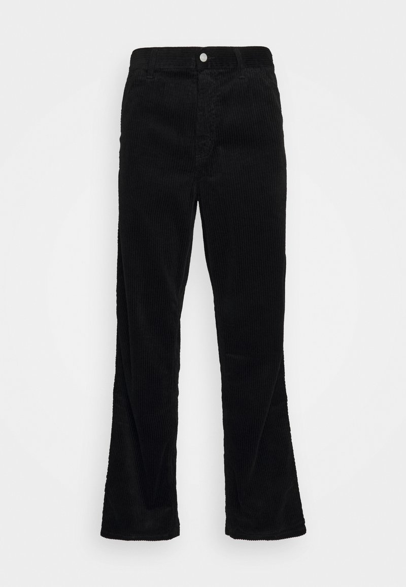 Carhartt WIP SINGLE KNEE PANT URBANA - Calças - black rinsed