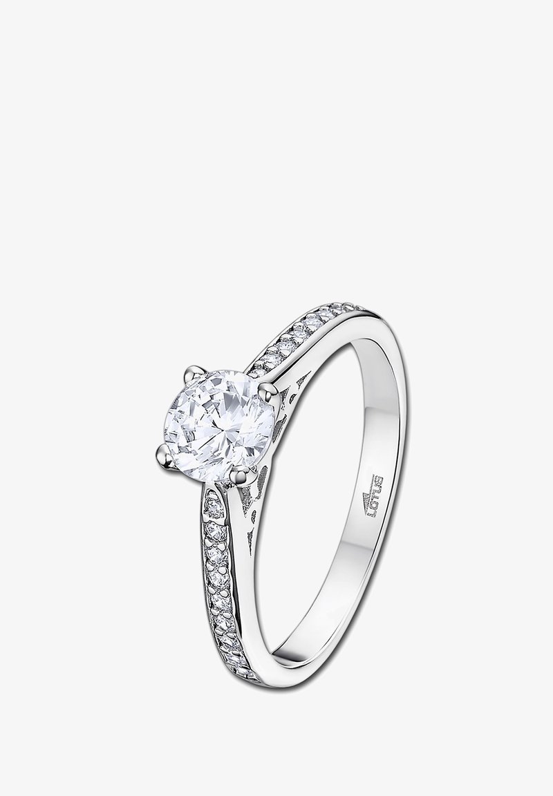 Lotus Silver Bague - silver-coloured