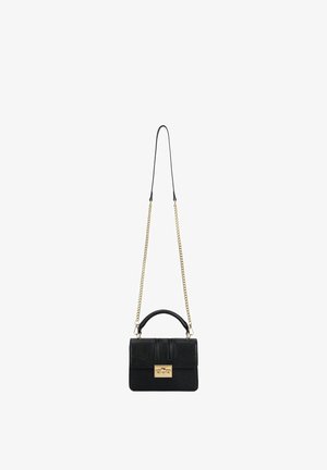 Seidenfelt, UMHÄNGETASCHE 21 CM - Sac bandoulière - black-gold