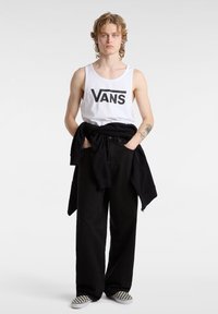 Vans CHECK-5 BAGGY DENIM - Vaqueros rectos - black