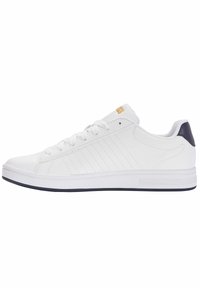 K-SWISS COURT SHIELD - Sneakers - white navy honey gold