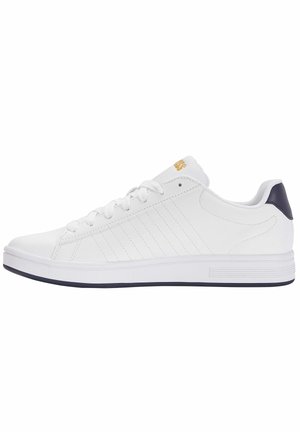 K-SWISS COURT SHIELD - Sneakers laag - white navy honey gold