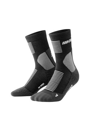 COMPRESSION  MID CUT COLD WEATHER - Sportsocken - black
