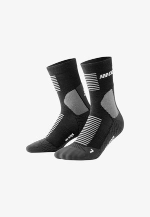 CEP COMPRESSION MID CUT COLD WEATHER - Sportsocken - black
