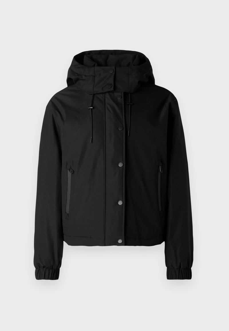 Tom Tailor Denim Winterjas zwart