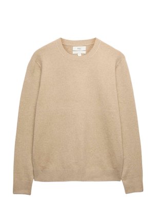 Marks & Spencer, AIR CREW - Striktrøje - beige