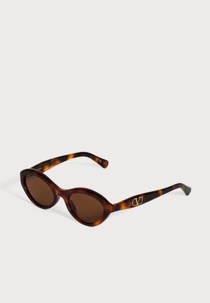 Valentino, Lunettes de soleil - havana/brown