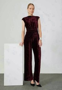 Anna Field Jumpsuit - dark red