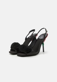 Jeffrey Campbell ROSING - Aukštakulniai sandalai - black