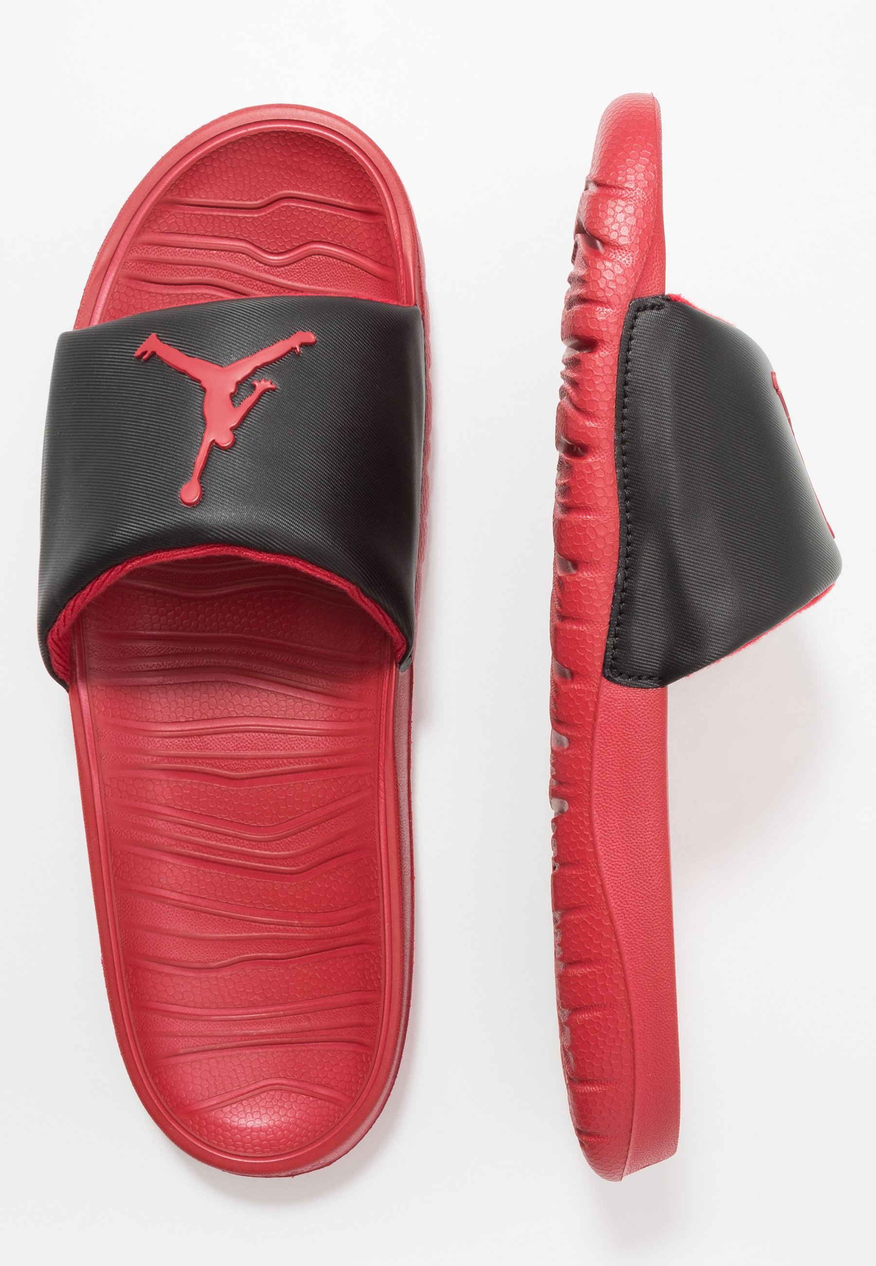 Jordan BREAK SLIDE - Sandalias planas - black/negro - Zalando.es