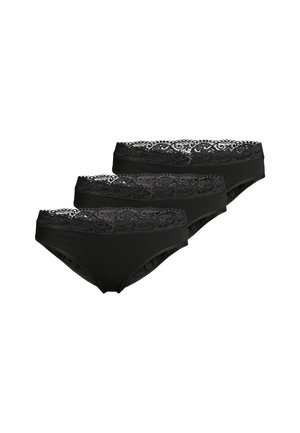 3ER PACK BOUTIQUE JAZZ - Briefs - schwarz