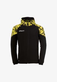 Selected, schwarz/limonengelb